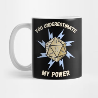 You Underestimate My Power - meme crossover Mug